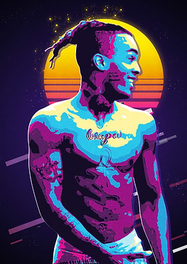 XXXTentacion Retro Art