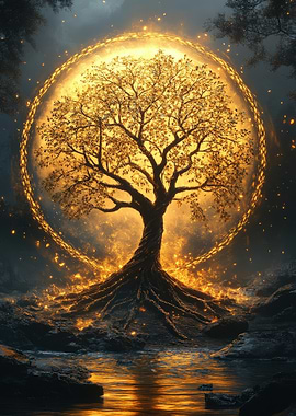 Golden Tree Of Life