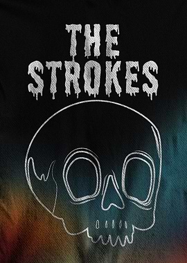 The Strokes Skull Graphic