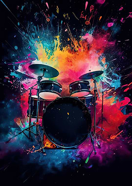 Drum Set Explosion