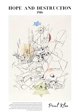Hope and Destruction by Paul Klee