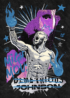 Demetrious Johnson MMA Poster