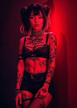 Bold Elegance in Crimson