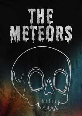 The Meteors Skull Graphic