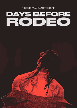 Travis Scott Rodeo Poster