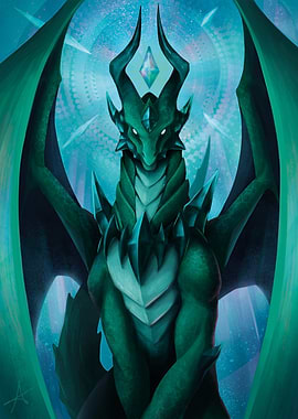 Aurora Emerald Dragon