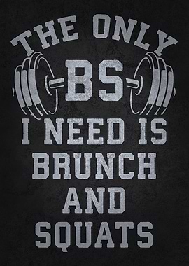 Brunch & Squats Funny Gym