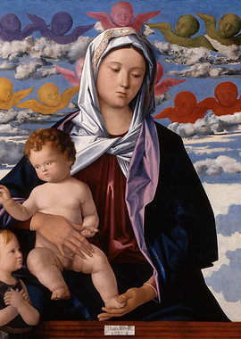 Madonna and Child with Angels