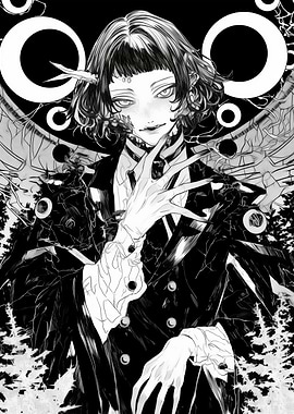 Dark Anime Character