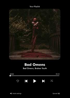 Bad Omens Music Player
