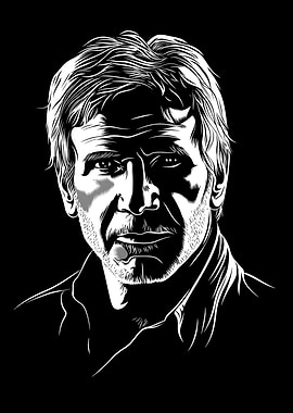 Harrison Ford A legendary actor Fan Art