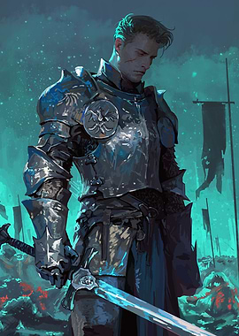 Knight in Gray Armor