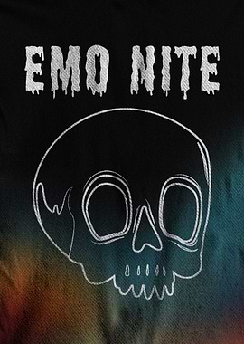 Emo Nite Skull Design