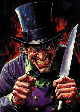 Villain with Knife