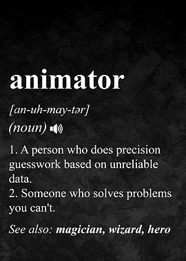 Animator Job Definition