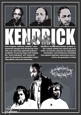 Kendrick Lamar Portrait
