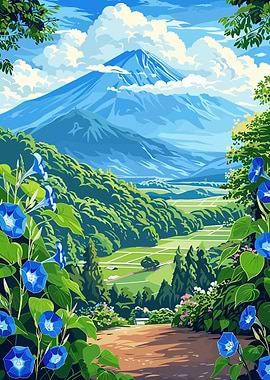 Mount Fuji Landscape