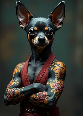 Tattooed Chihuahua
