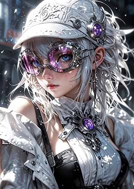 Cyberpunk Visionary: The Mystic Engineer