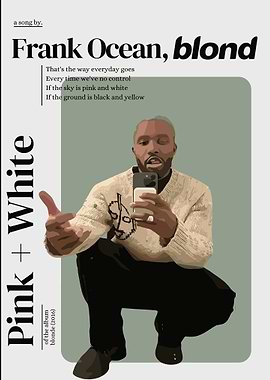 Frank Ocean - Pink + White