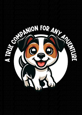 Mountain Feist Dog Adventure Companion