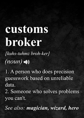 Customs Broker Definition