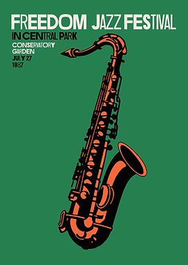 Freedom Jazz Festival Poster