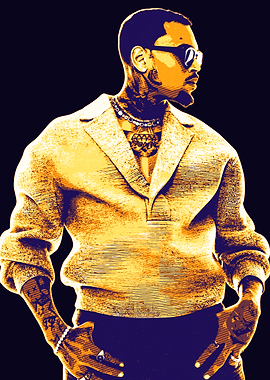 Chris Brown Portrait