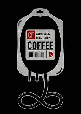 Coffee Blood Bag