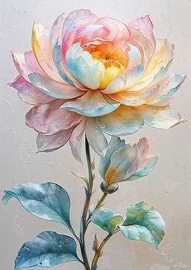 Watercolor Flower Painting