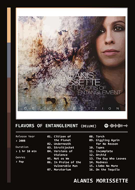 Flavors of Entanglement (2008) Album by Alanis Morissette