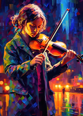 Violinist in the City