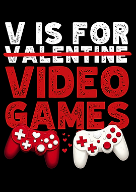 V is for Video Games Valentine 2025