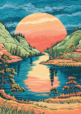 Tranquil Sunset Haven