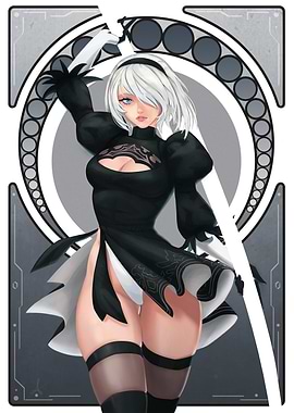 2B - Nier: Automata Art