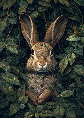 Rabbit in Foliage