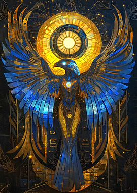 Golden Phoenix Artwork