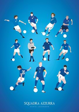 Squadra Azzurra // Echte Legenden