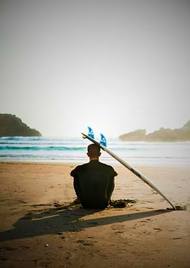 Summer Waves and Surfing