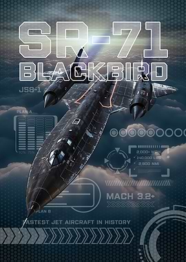 SR-71 Blackbird Jet