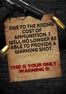 Warning Shot Poster