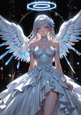 Angel with White Wings