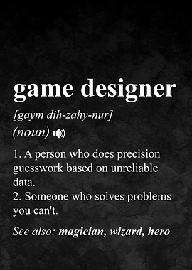 Game Designer Definition
