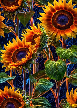 Vibrant Sunflowers