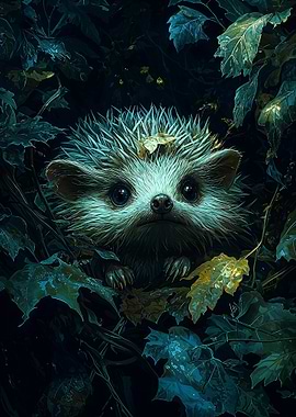 Hedgehog in the Woods