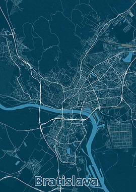 Bratislava City Map