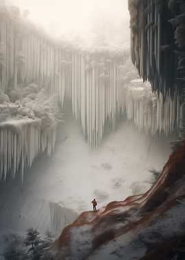 Ice Cave Scalatites