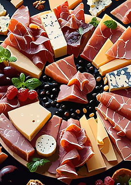 Cheese and Meat Platter