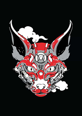 Cybernetic Fox Mask