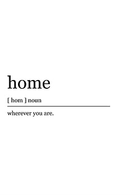 Home Definition Print